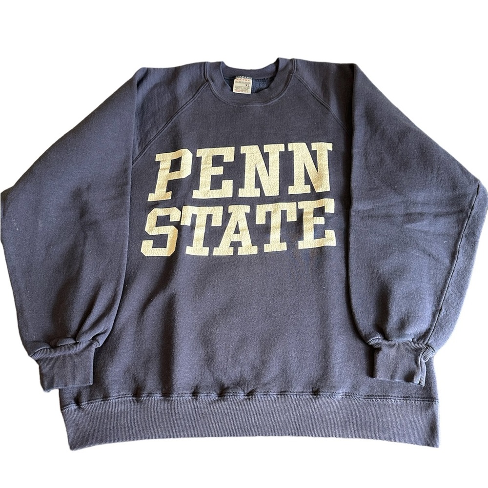 Vintage 90s Penn State College Crewneck Pullover Made in USA